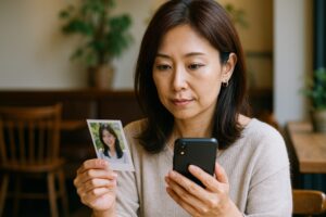 女性側 画面でわかるポイント