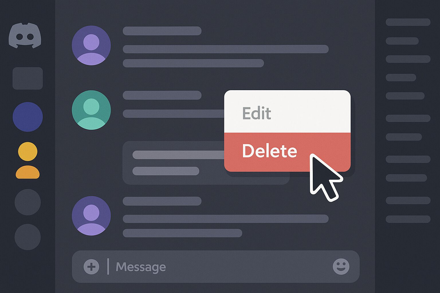 ディスコードのメッセージ削除の方法と注意点を徹底解説