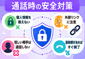 通話時の安全対策