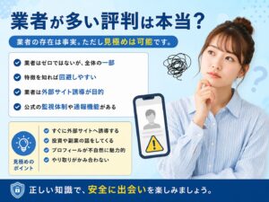 業者が多い評判は本当？