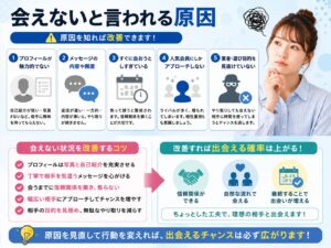 会えないと言われる原因